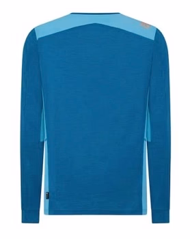 Playera manga larga talla M Beyond Long sleeve M space blue / topaz - Imagen 3