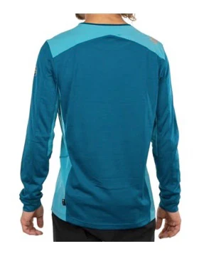 Playera manga larga talla M Beyond Long sleeve M space blue / topaz - Imagen 5