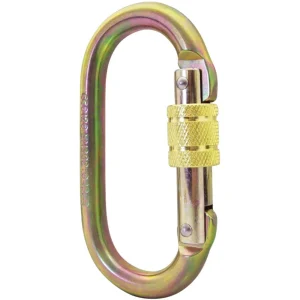 Mosqueton Acero Oval Screwgate 25KN - ISC