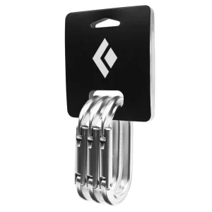 Mosqueton Black Diamond - (Oval Keylock 3-Pack)