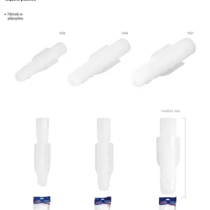 Taquete plástico 5/16 100 piezas