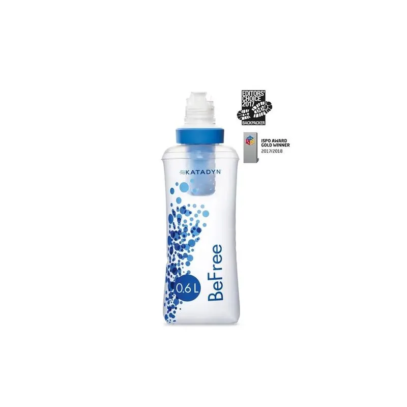 BOTELLA FLEXIBLE CON FILTRO KATADYN BEFREE 600ML
