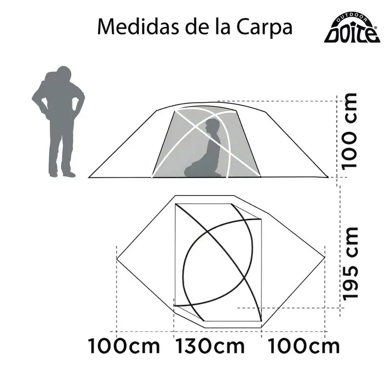 CARPA DOITE ETNA 2 P - Imagen 6