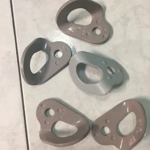 Plaqueta Fixe 10mm Inox Gris