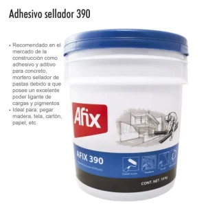 ADHESIVO SELLADOR AFIX 390 CUBETA 18 KILOS 4908017