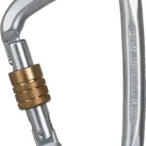 Mosqueton Acero Cypher (Hard Steel Large D Key Screw Gate)