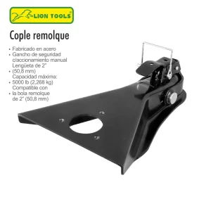 Acople remolque tri?ngulo  2″ x 2″