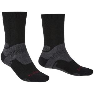 Calcetines Bridgedale Trekker Sock (Hike Midweight Crew Blk Lg)