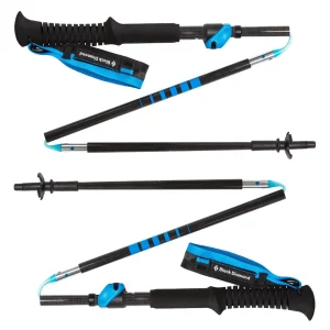 Bastones Black Diamond - Distance Carbon FLZ Poles Ultra Blue 110 cm