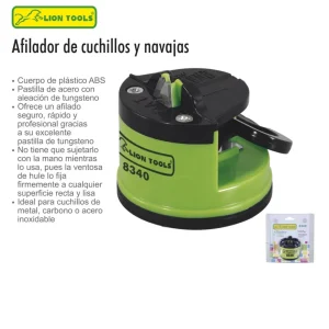 Afilador de cuchillos y navajas con discos diamantados y cer?micos  pastilla de acero y tungsteno