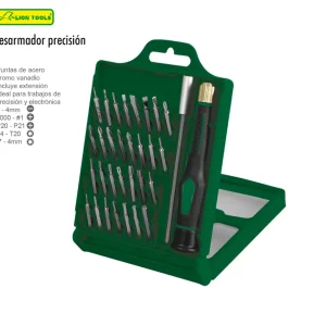 DESARMADOR DE PRECISION 30 PUNTAS LION TOOLS