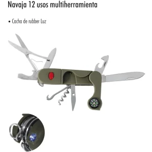 NAVAJA MULTIHERRAMIENTA 12 USOS LION TOOLS