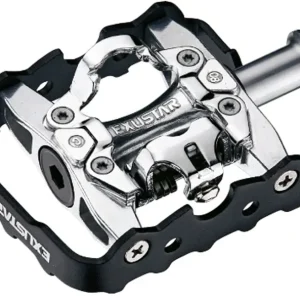 PEDALES EXUSTAR 812 DOB FUNC ALUMINIO
