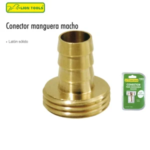 Conector manguera macho 1/2″ 12,7 mm
