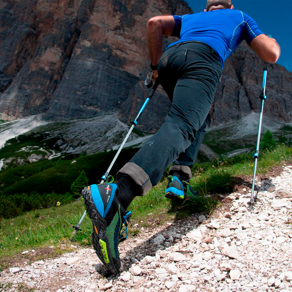 ZAPATILLA KAYLAND ALPHA KNIT GTX BLACK BLUE - Imagen 4