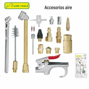 Accesorios para compresor de aire 18 piezas Lion tools