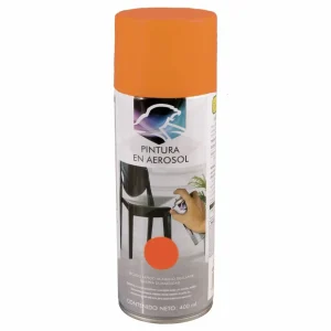 Aerosol color naranja