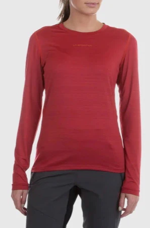 Playera Tour long sleeve para mujer Talla S La Sportiva - Imagen 4