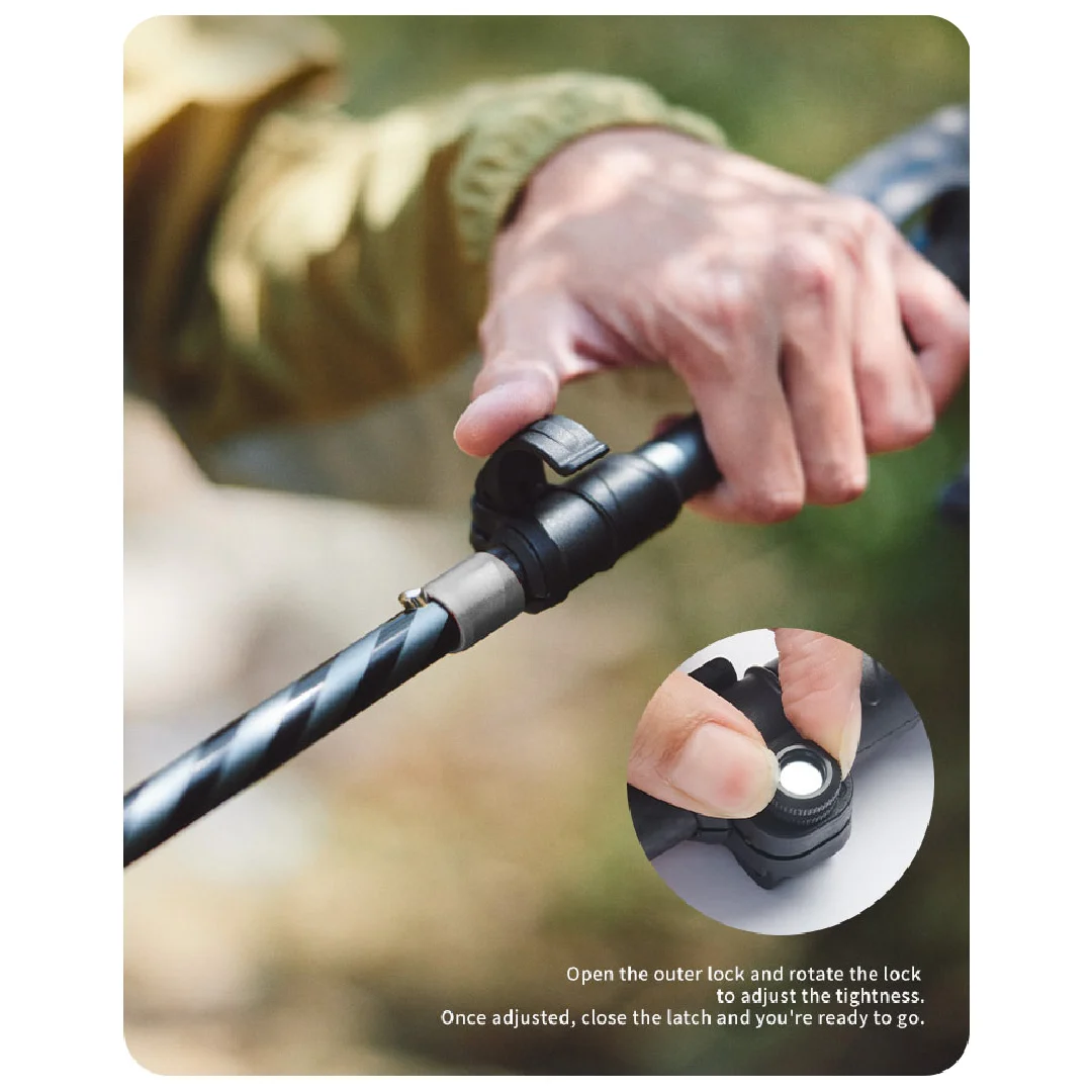 BASTONES PLEGABLES NATUREHIKE TRAIL PRO - Imagen 9