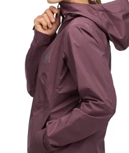 Chamarra FINELINE STRETCH RAIN SHELL Black Diamond