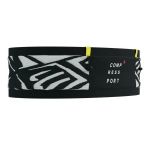 COMPRESSPORT CINTURON FREE BELT PRO Black White Print