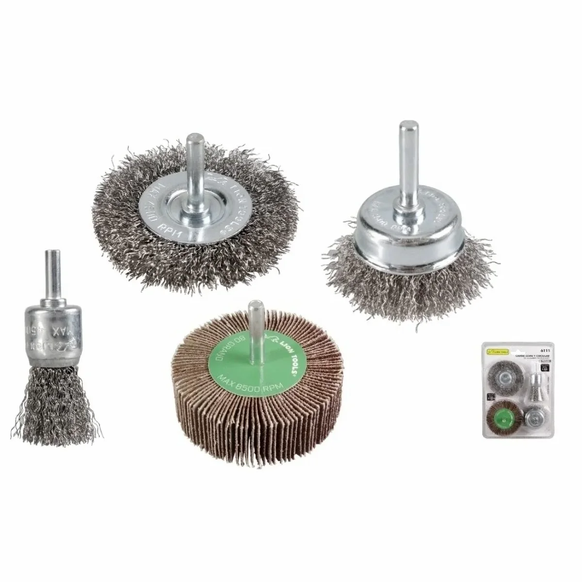 Cardas para esmeril 4 piezas