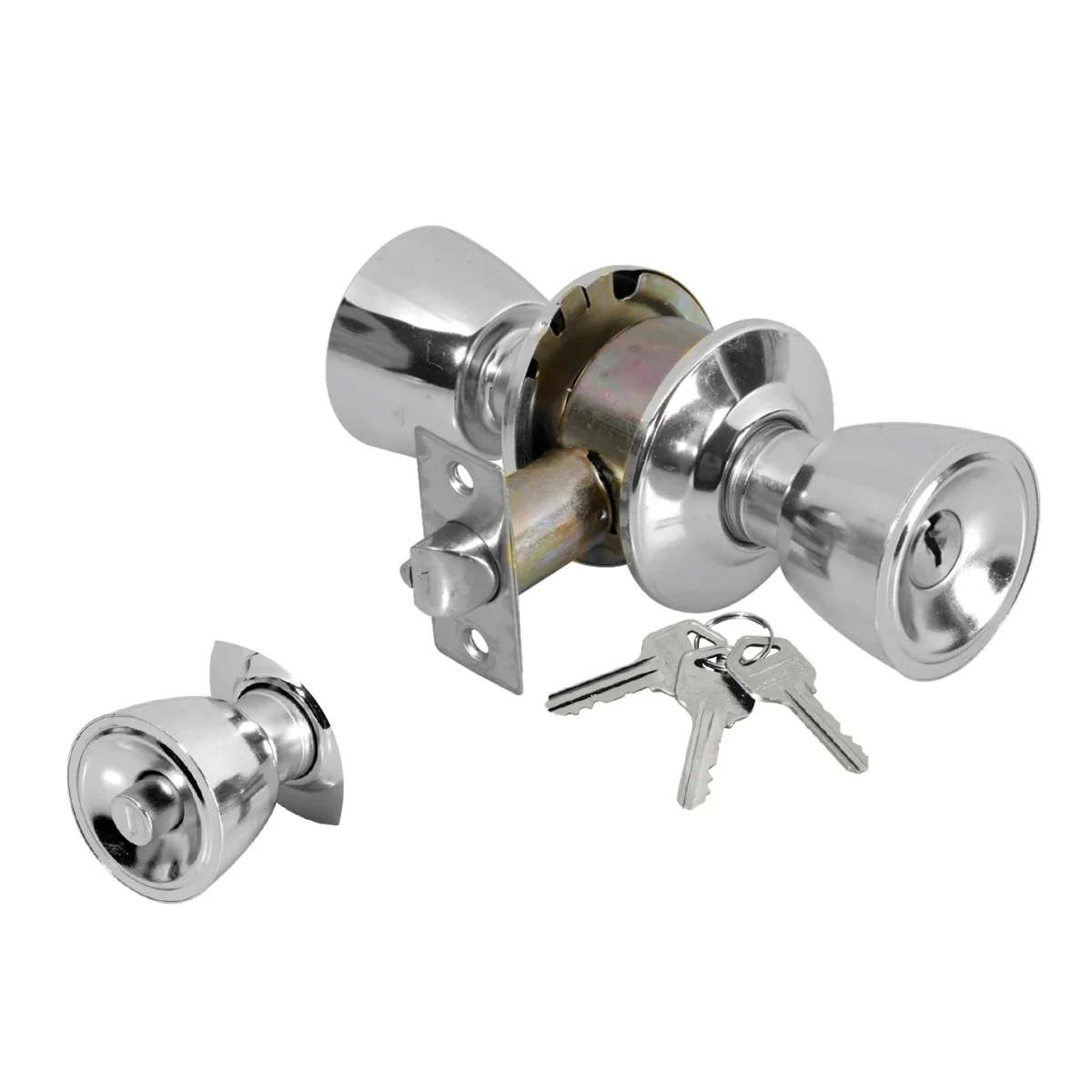 Cerradura copa para recámara acero inoxidable - Imagen 2