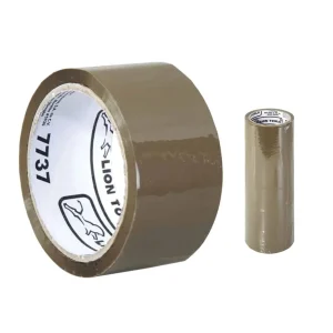 Cinta canela base agua 48 mm 40 m 6 pzs