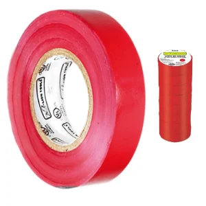 Cinta de aislar roja