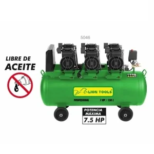 Compresor libre de aceite 150 litros
