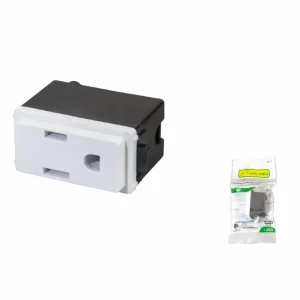 Contacto sencillo aterrizado y polarizado