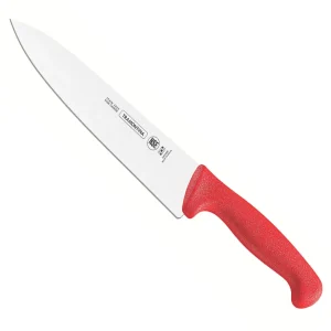 Cuchillo carnicero Tramontina 6 pulgadas rojo