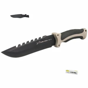 Cuchillo de monte mango bimaterial