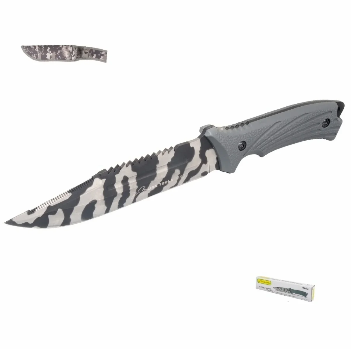 Cuchillo de supervivencia cebra - Imagen 2