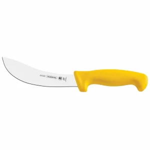 Cuchillo despellejador 10 pulgadas amarillo