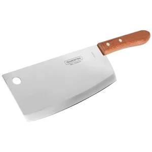 Cuchillo hachuela mango madera