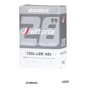 Neumatico Camara De Aire Vittoria 700x28/42 Presta, Rvc 48mm Presta Negro