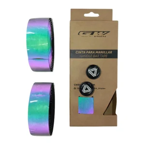 Cinta Manubrio Gw Reflectiva Dazzling Eva Bicicleta Ruta Negro