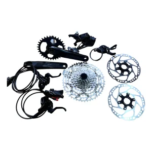 Grupo Bicicleta Shimano Deore M6100 1x12 Monoplato