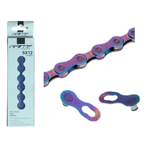 Cadenilla Cadena Gw Tornasol Dorada 12 Velocidades Bicicleta