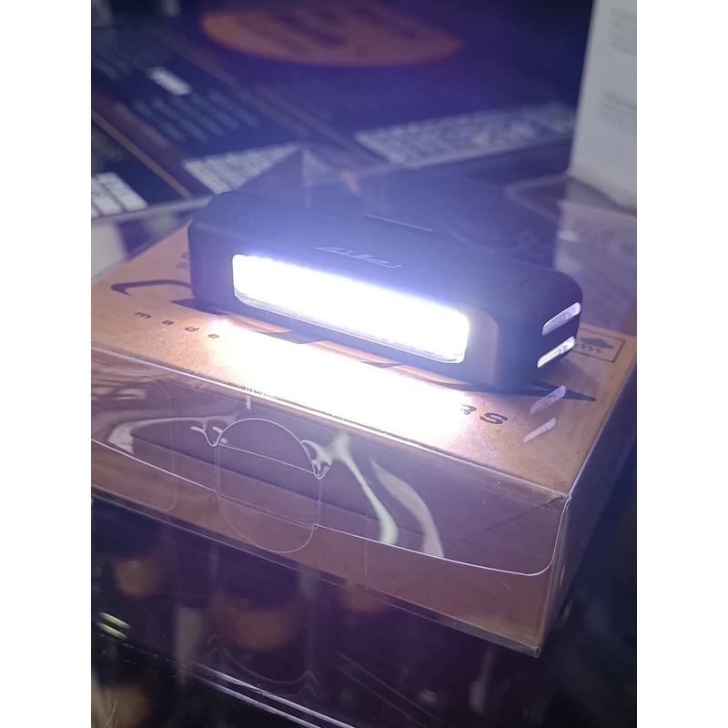 Combo Luz Bicicleta Delantera Trasera Gw Alta Potencia Usb Negro - Imagen 5