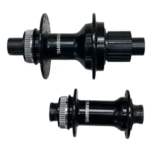 Juego De Manzanas Shimano Mt410 32h 12v Micro Spline Negro