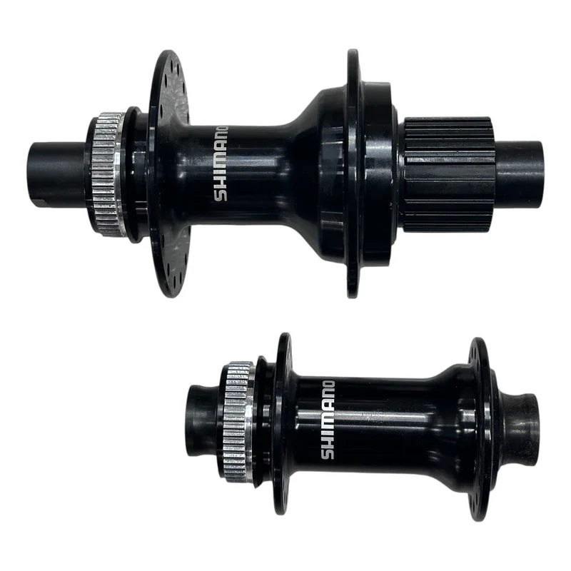 Juego De Manzanas Shimano Mt410 32h 12v Micro Spline Negro - Imagen 2