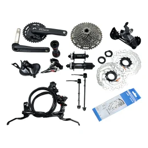 Grupo Mtb Shimano Cues U6000 2x11 Velocidades Biplato