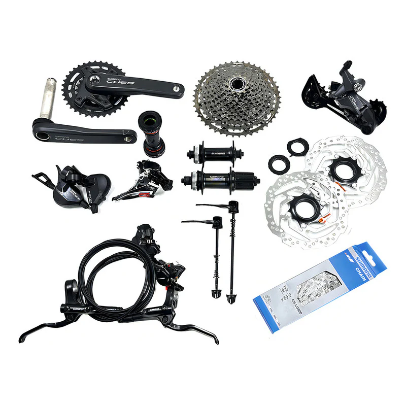 Grupo Mtb Shimano Cues U6000 2x11 Velocidades Biplato