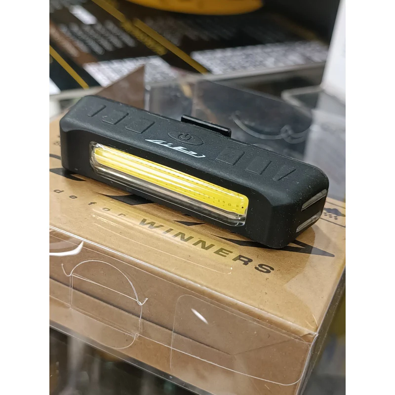 Luz Trasera Gw Original Bicicleta Alta Intensidad 100lm Negra - Imagen 6