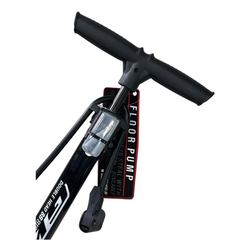 Bomba De Aire Para Bicicleta Gw 160 Psi Color Negro Ideal Ruta Mtb Válvula Presta Schrader Portátil Alta Presión Inflador Manual Compacto Liviano Reforzado Fácil De Usar Negro Gw - Imagen 3