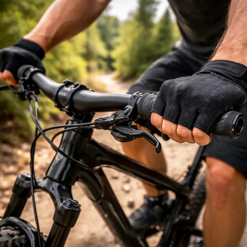 Grips Mtb Hero Dirt Sport 132 5x32 Mm Pro Negro - Imagen 4