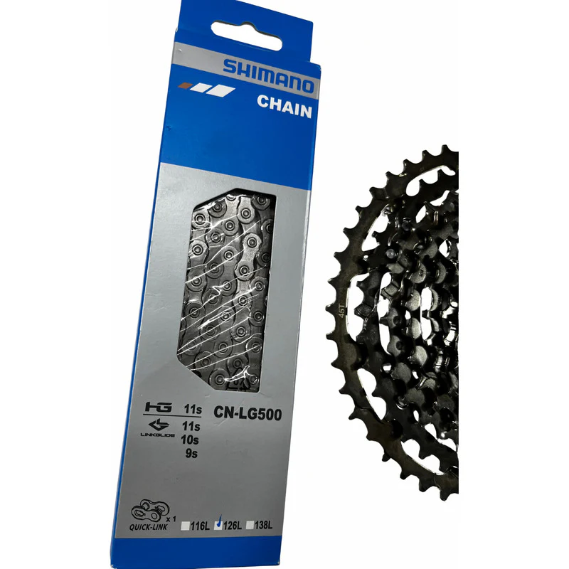 Cassette + Cadenilla Shimano Cues 11-45 11v Gris Oscuro 11 45 - Imagen 3