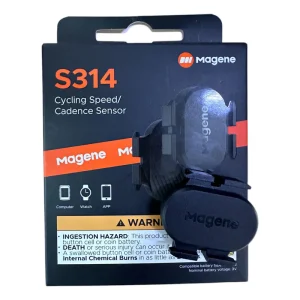 Sensor De Cadencia Velocidad Magene Doble Modo S314 Negro